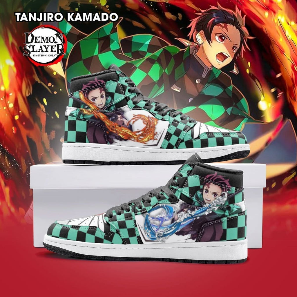 Tanjiro Kamado Demon Slayer AJ1 High Top Shoes SMDMSL1
