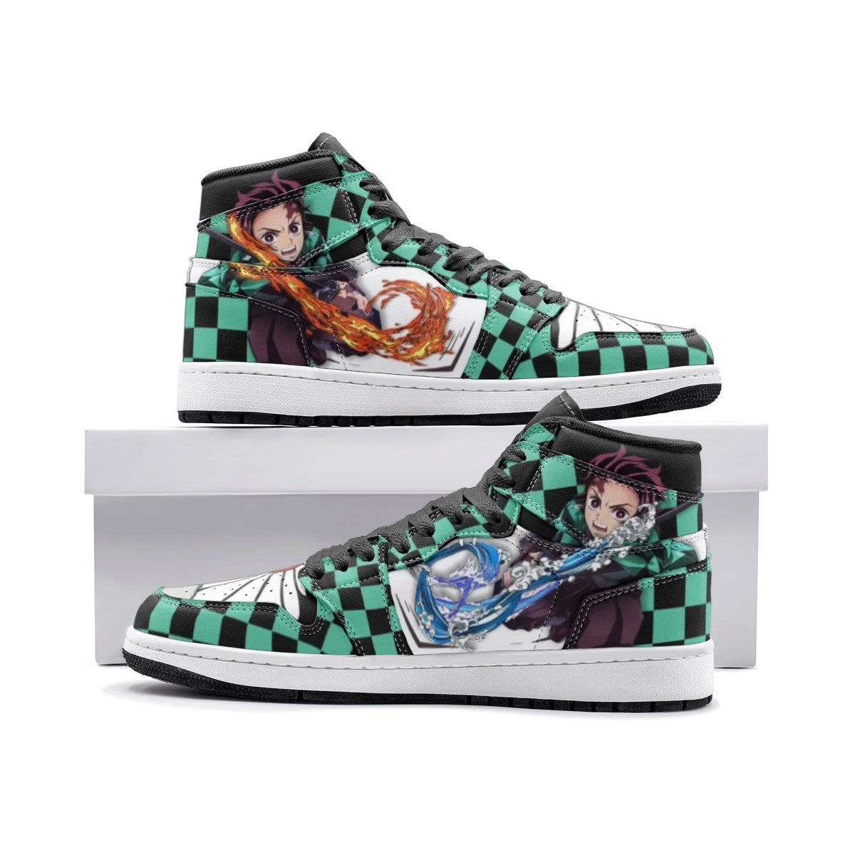 Tanjiro Kamado Demon Slayer AJ1 High Top Shoes SMDMSL1