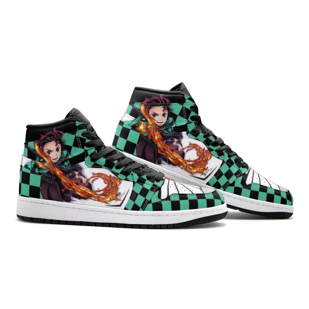 Tanjiro Kamado Demon Slayer AJ1 High Top Shoes SMDMSL1