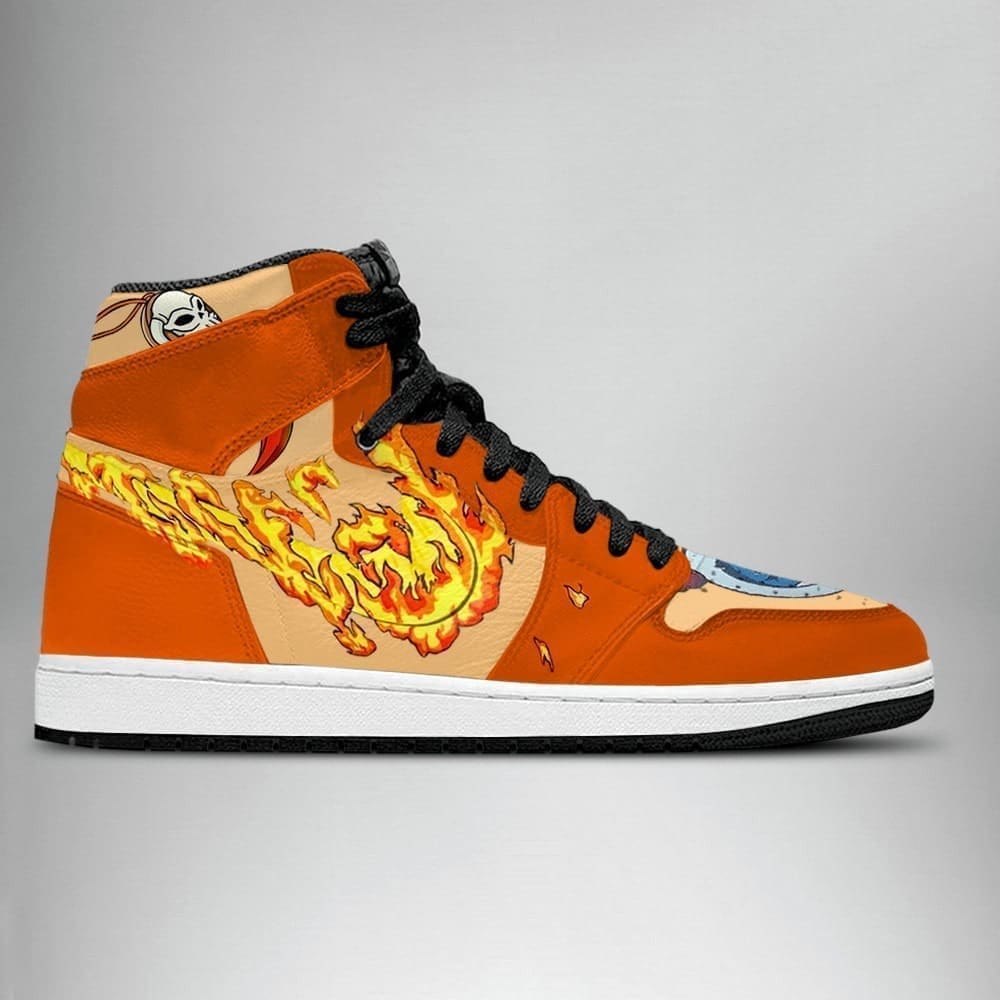 Ace One Piece Air Jordan 1 High Top Shoes SMAOPA1