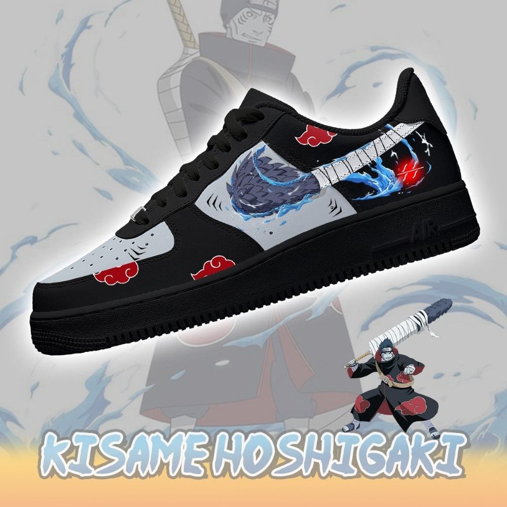Akatsuki Kisame Hoshigaki No.2 Naruto AF1 Shoes