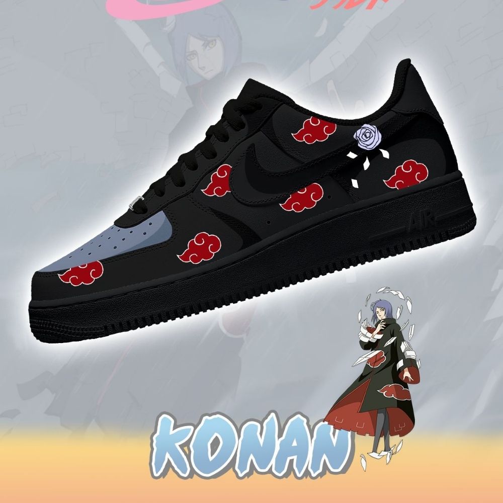 Akatsuki Konan No.1 Naruto AF1 Shoes