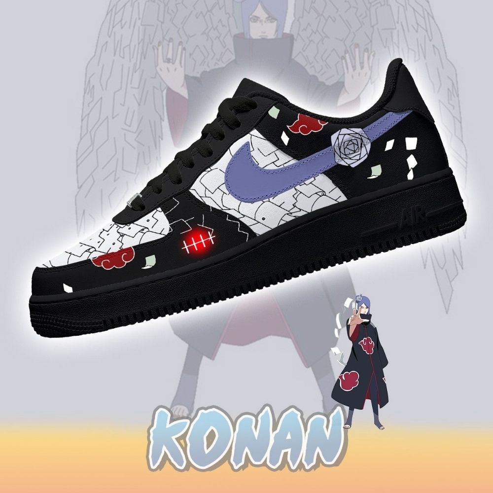 Akatsuki Konan No.2 Naruto AF1 Shoes
