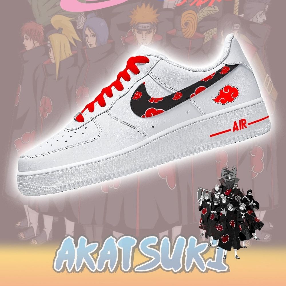 Akatsuki No.2 Naruto AF1 Shoes