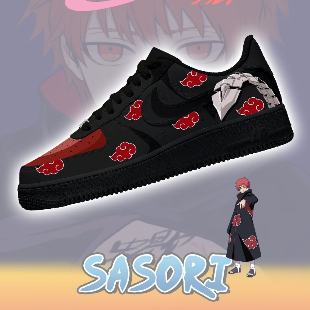 Akatsuki Sasori No.1 Naruto AF1 Shoes