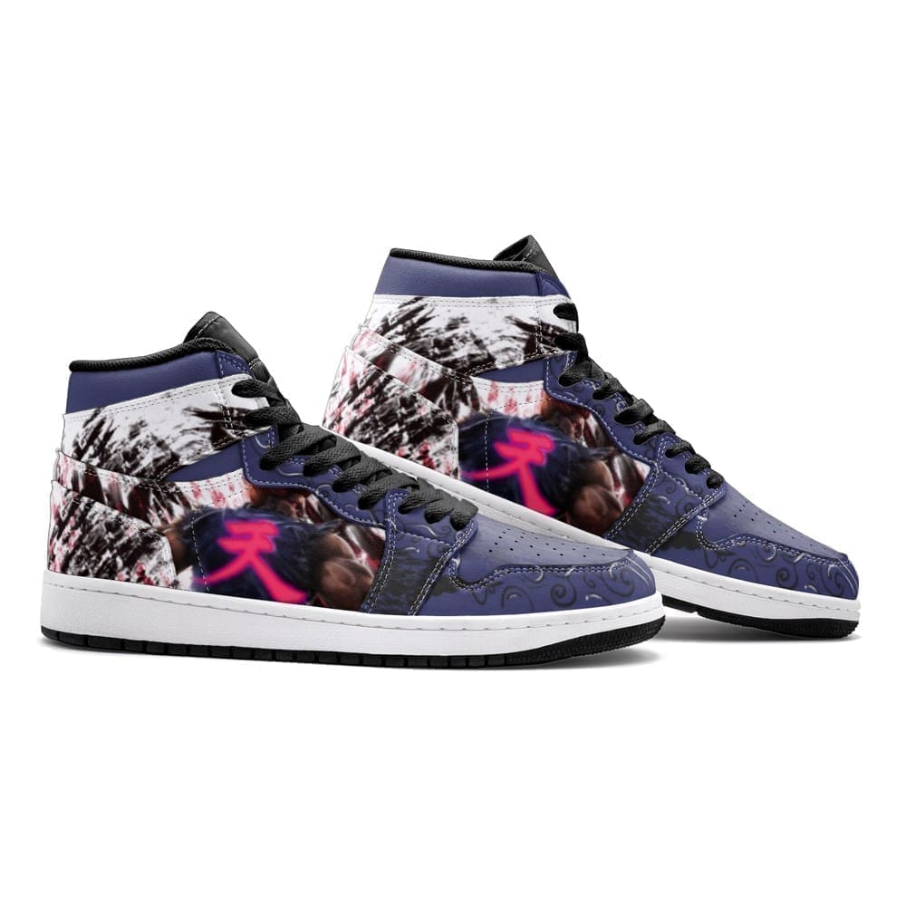 Akuma Street Fighter Air Jordan 1 High Top Shoes