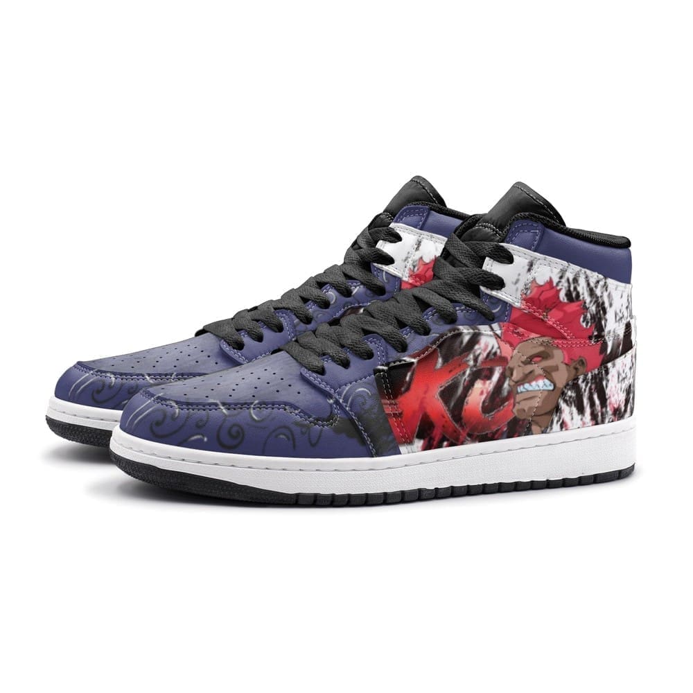 Akuma Street Fighter Air Jordan 1 High Top Shoes