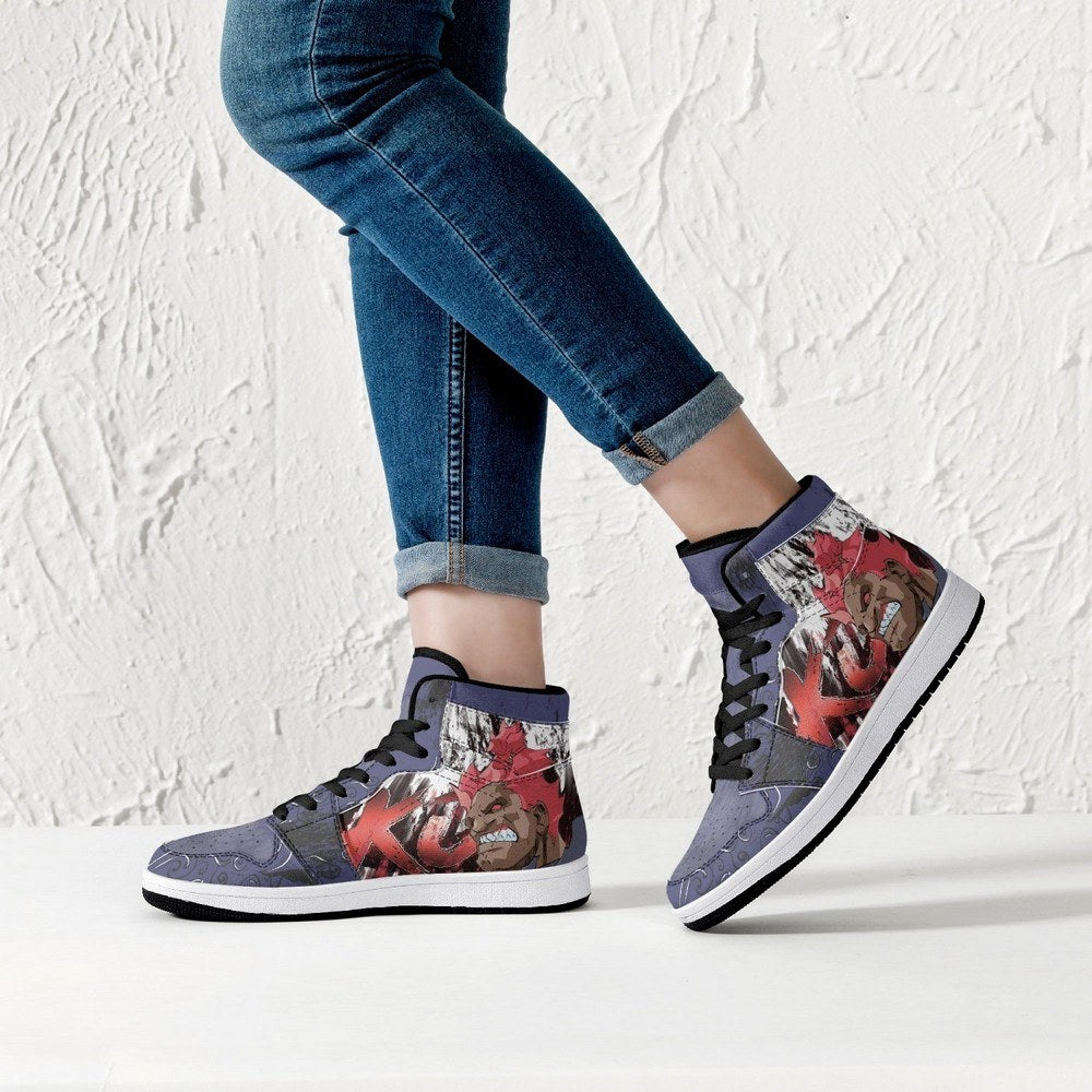 Akuma Street Fighter JD1 High Top Shoes