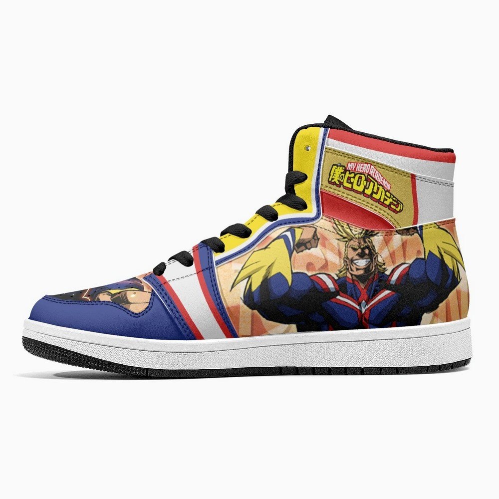 All Might Plus Ultra My Hero JD1 High Top Shoes