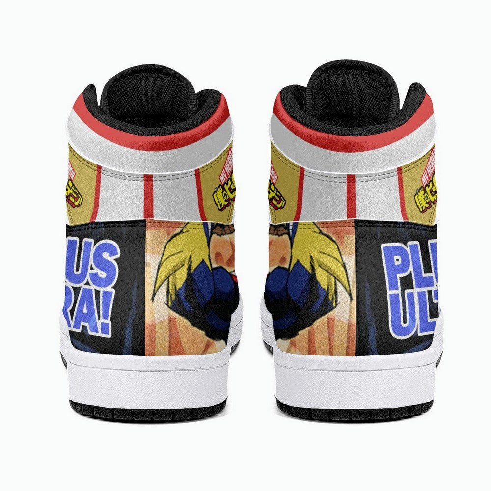 All Might Plus Ultra My Hero JD1 High Top Shoes