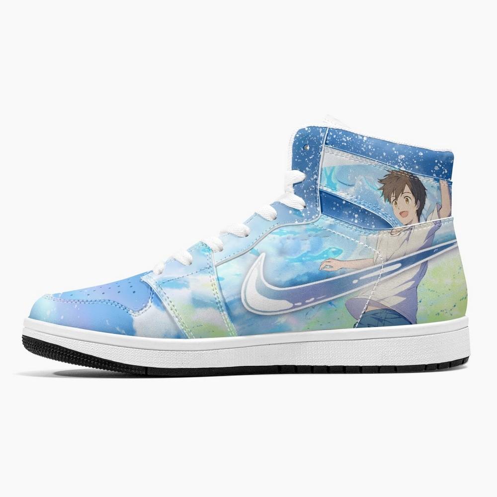 Amano Hina And Morishima Hodaka Weathering With You JD1 High Top Shoes
