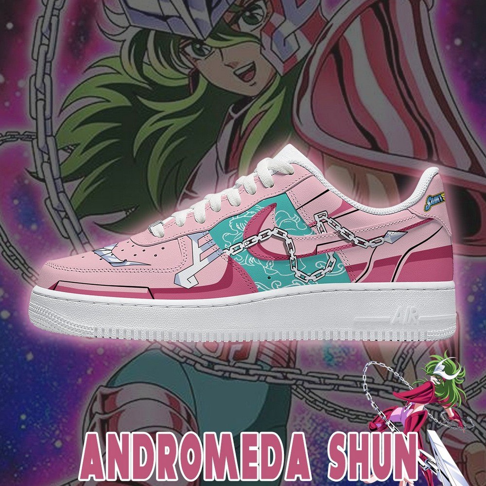 Andromeda Shun Saint Seiya Low Top Shoes