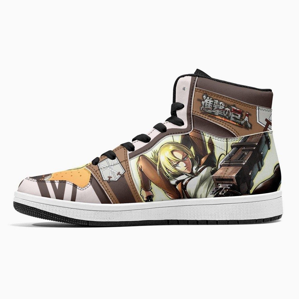 Annie Leonhart Training Corps Shingeki No Kyojin JD1 High Top Shoes