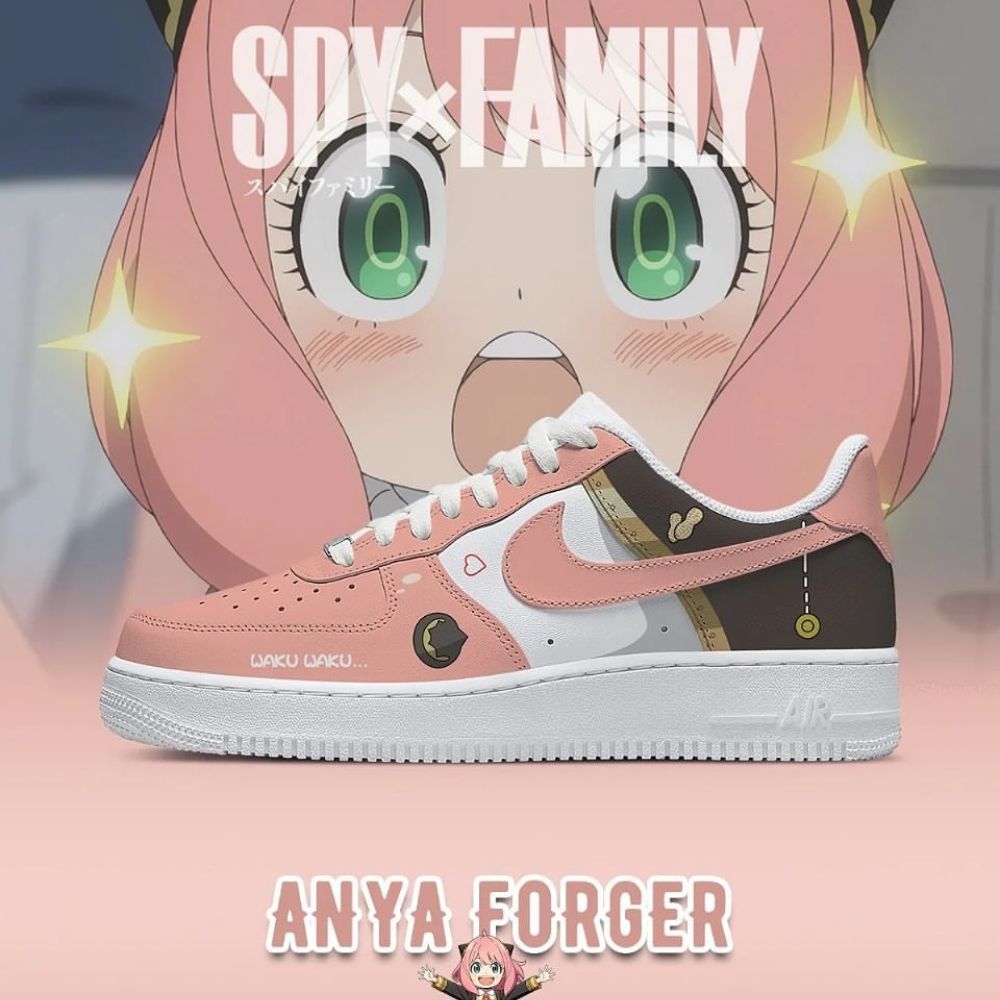 Anya Forger SPY x FAMILY AF1 Shoes