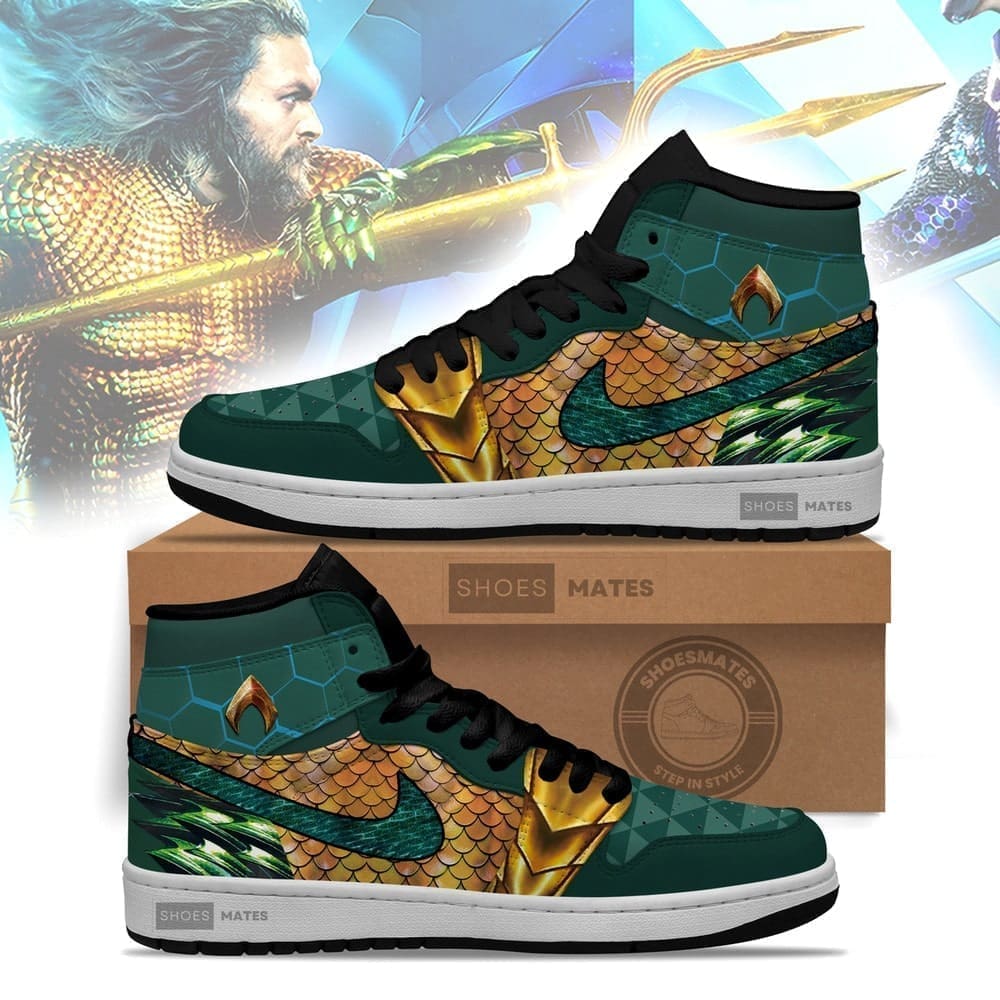 Aquaman AJ1 High Top Shoes