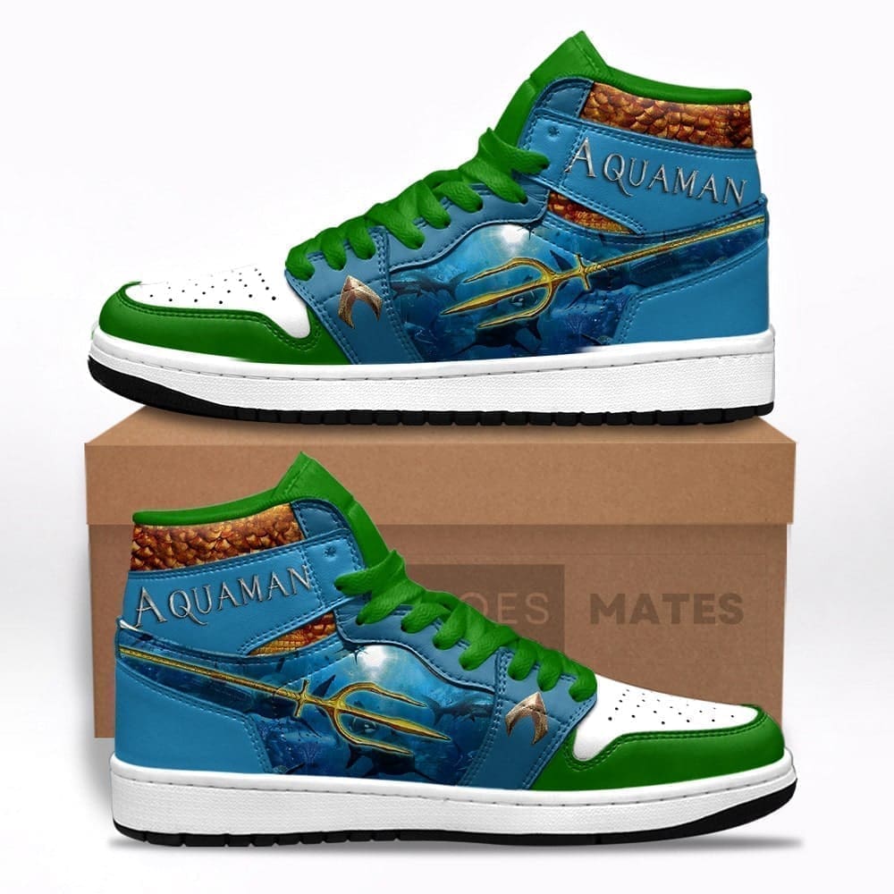 Aquaman AJ1 High Top Shoes
