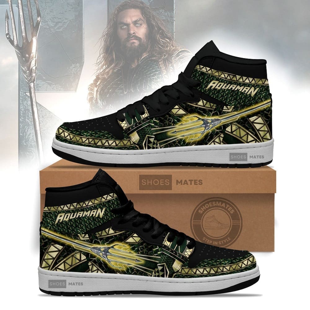 Aquaman AJ1 High Top Shoes