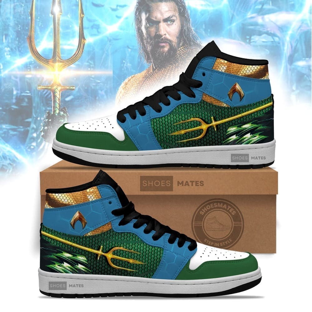 Aquaman AJ1 High Top Shoes