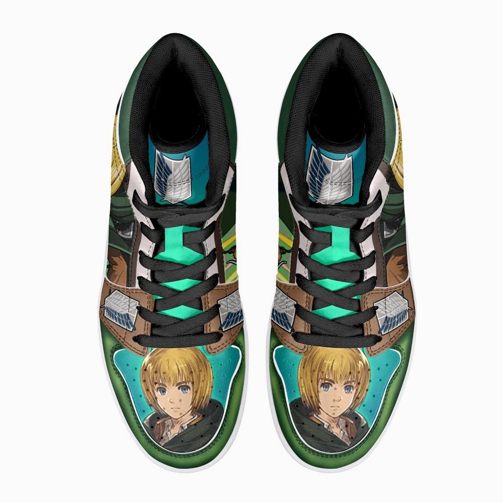 Armin Arlert Survey Corps Shingeki No Kyojin JD1 High Top Shoes