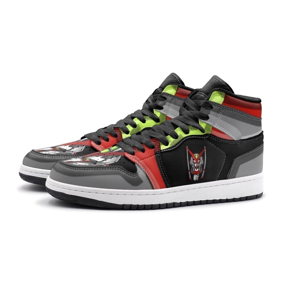 Astray Red Frame Gundam Air Jordan 1 High Top Shoes