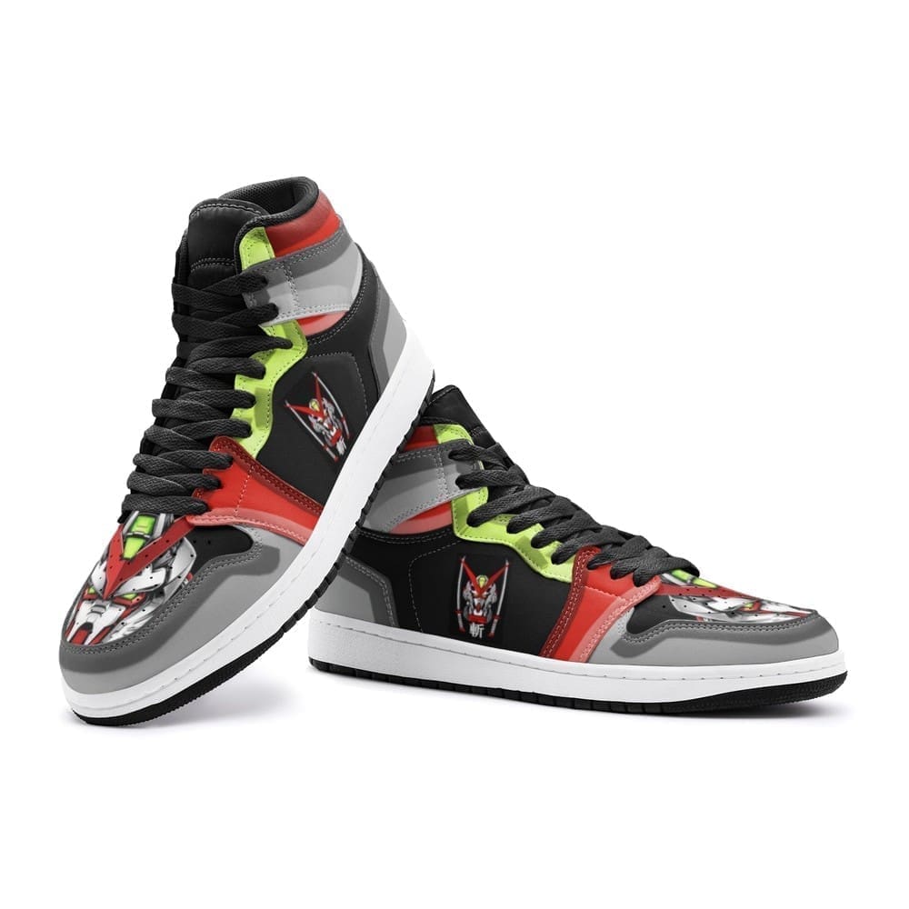 Astray Red Frame Gundam Air Jordan 1 High Top Shoes