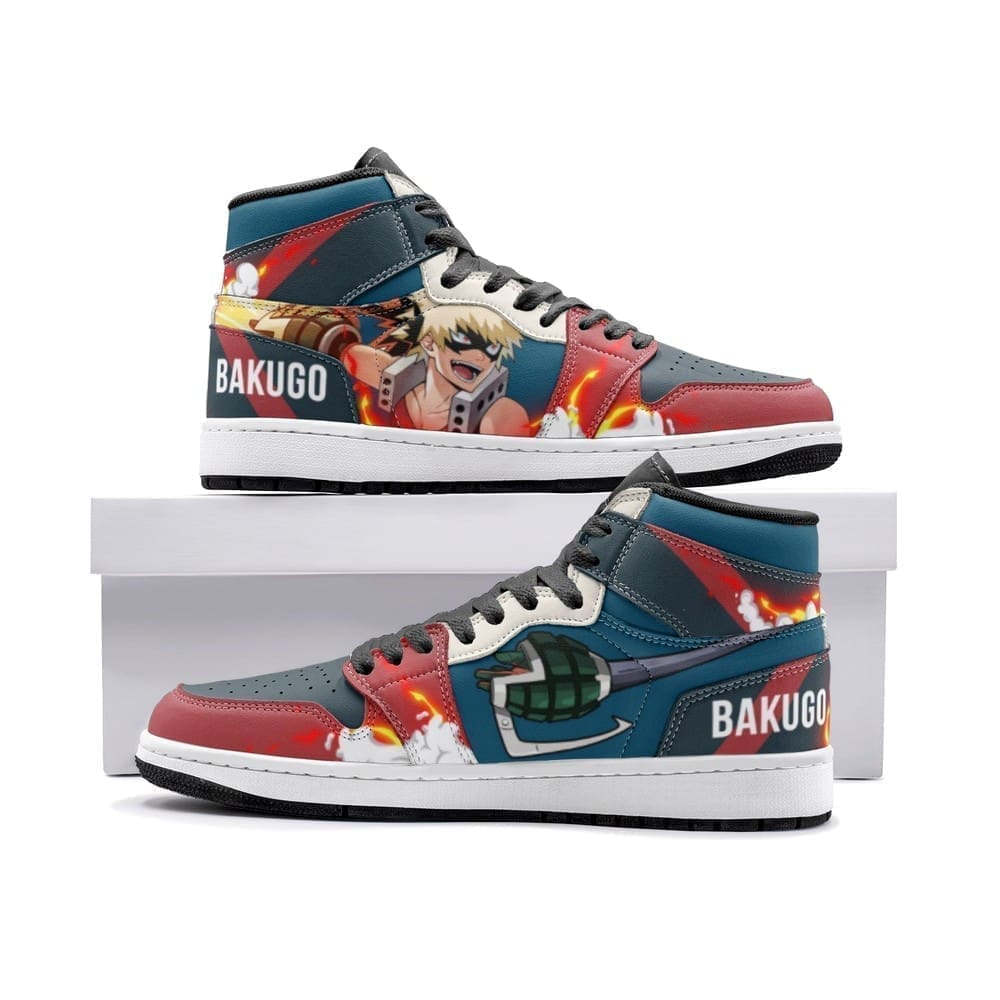 Bakugo Hand My Hero Air Jordan 1 High Top Shoes