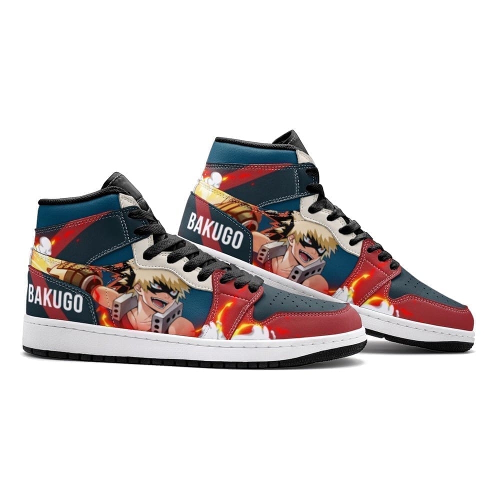 Bakugo Hand My Hero Air Jordan 1 High Top Shoes