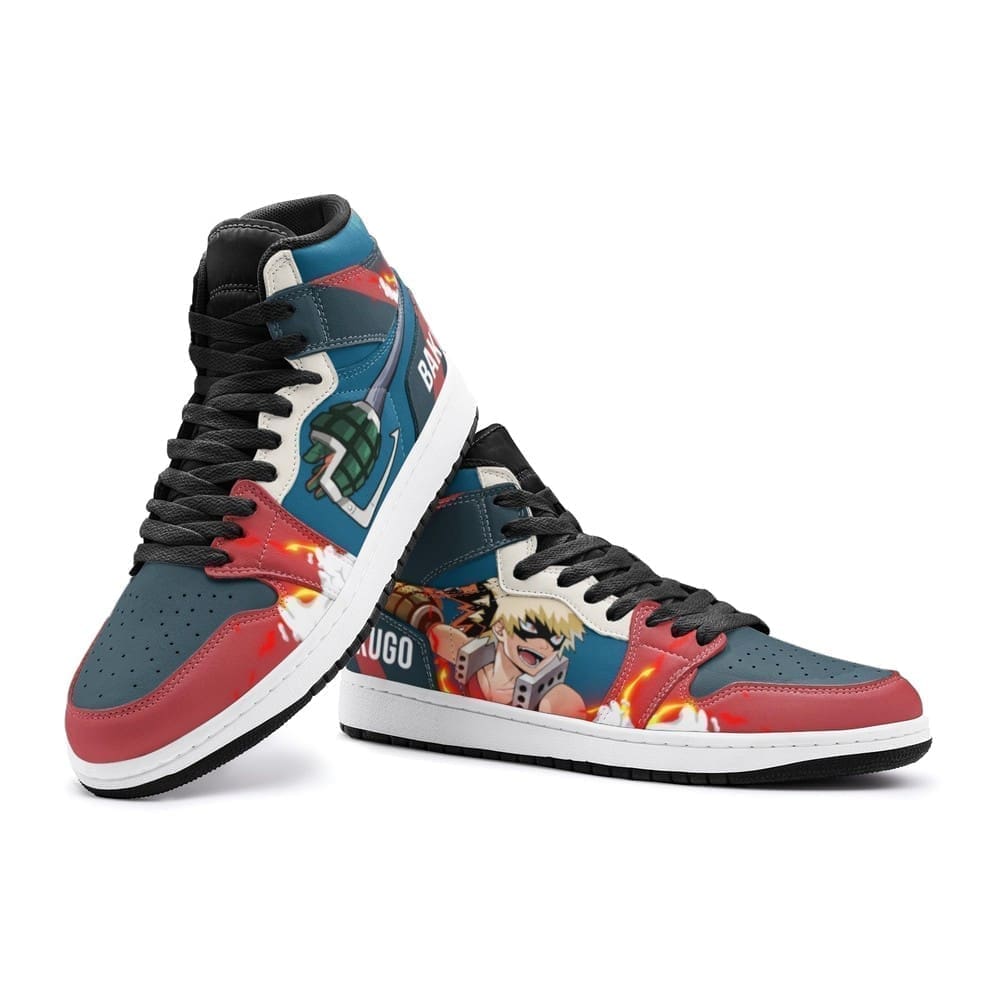 Bakugo Hand My Hero Air Jordan 1 High Top Shoes