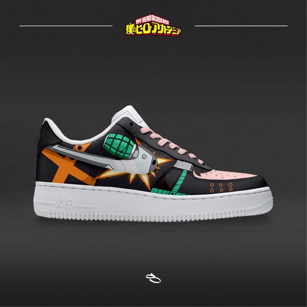 Bakugo My Hero Academia AF1 Shoes