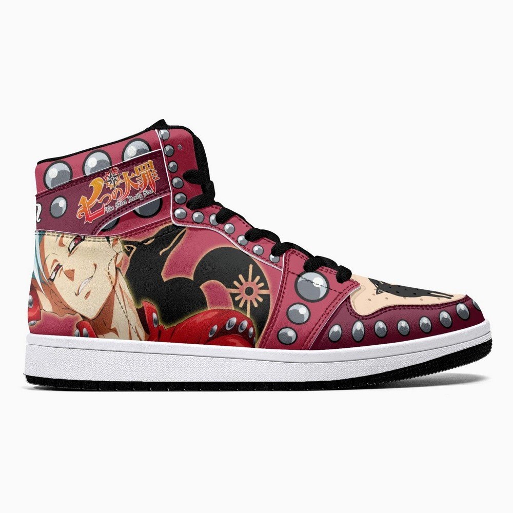 Ban Seven Deadly Sins JD1 High Top Shoes