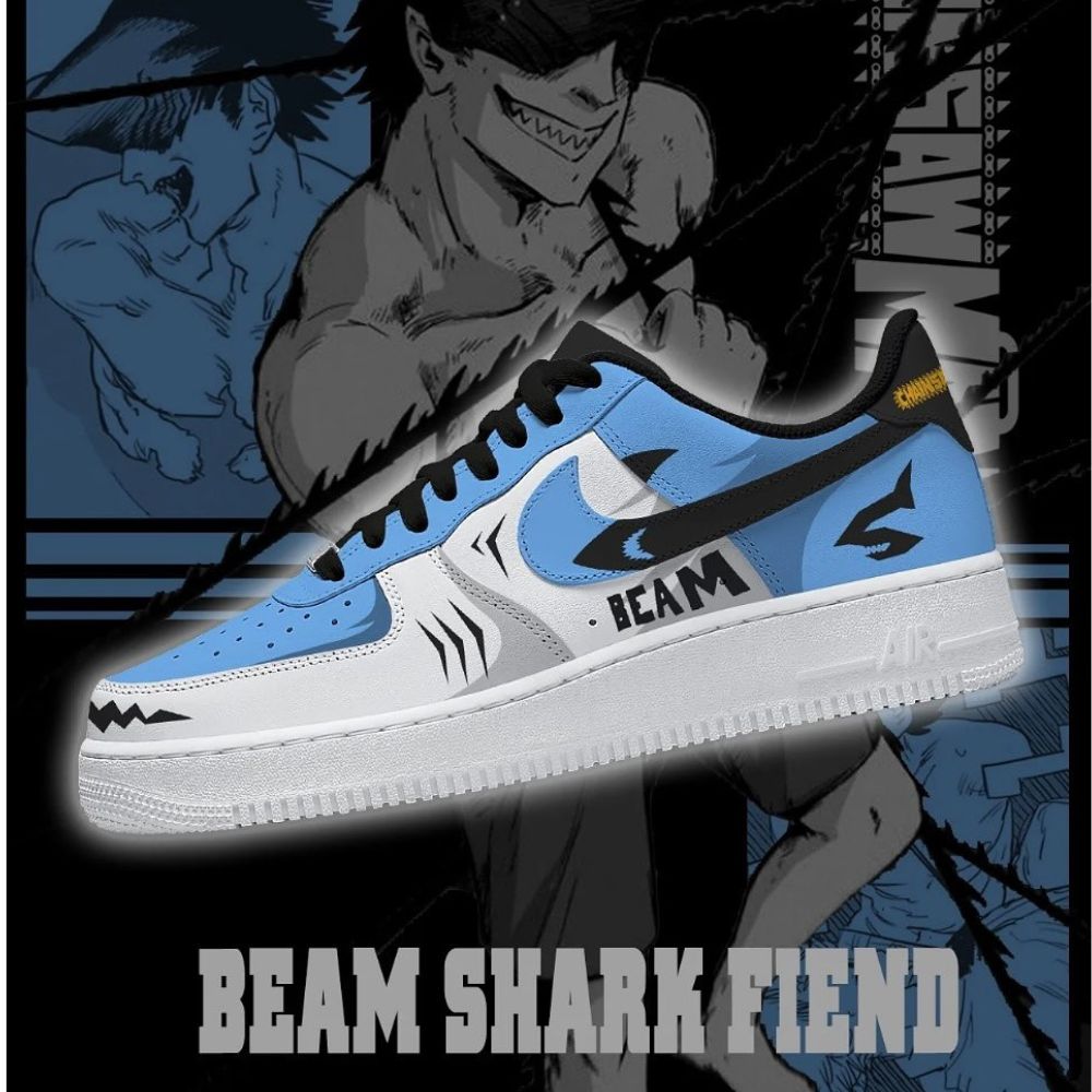 Beam Shark Fiend Chainsaw Man AF1 Shoes
