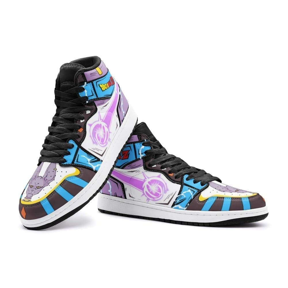 Beerus Dragon Ball Z Air Jordan 1 High Top Shoes