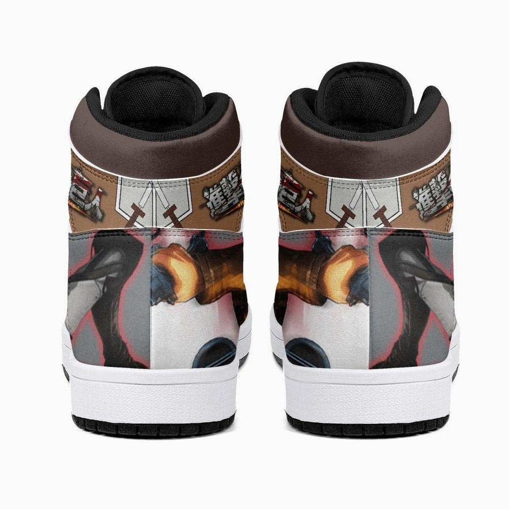 Bertholdt Hoover Training Corps Shingeki No Kyojin JD1 High Top Shoes