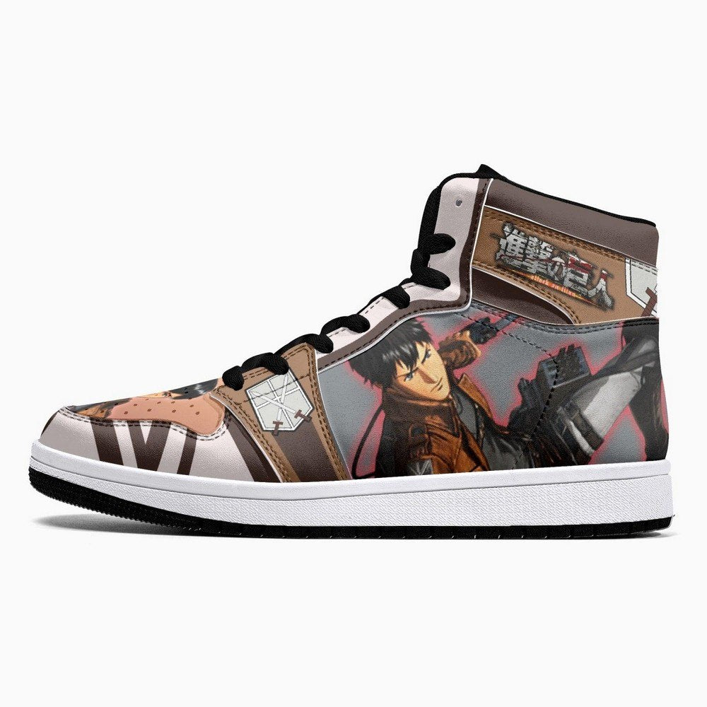 Bertholdt Hoover Training Corps Shingeki No Kyojin JD1 High Top Shoes