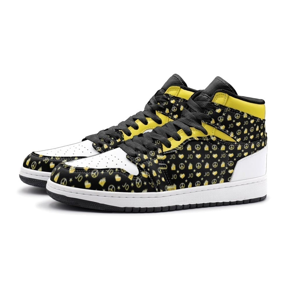 Bizarre Pattern Air Jordan 1 High Top Shoes