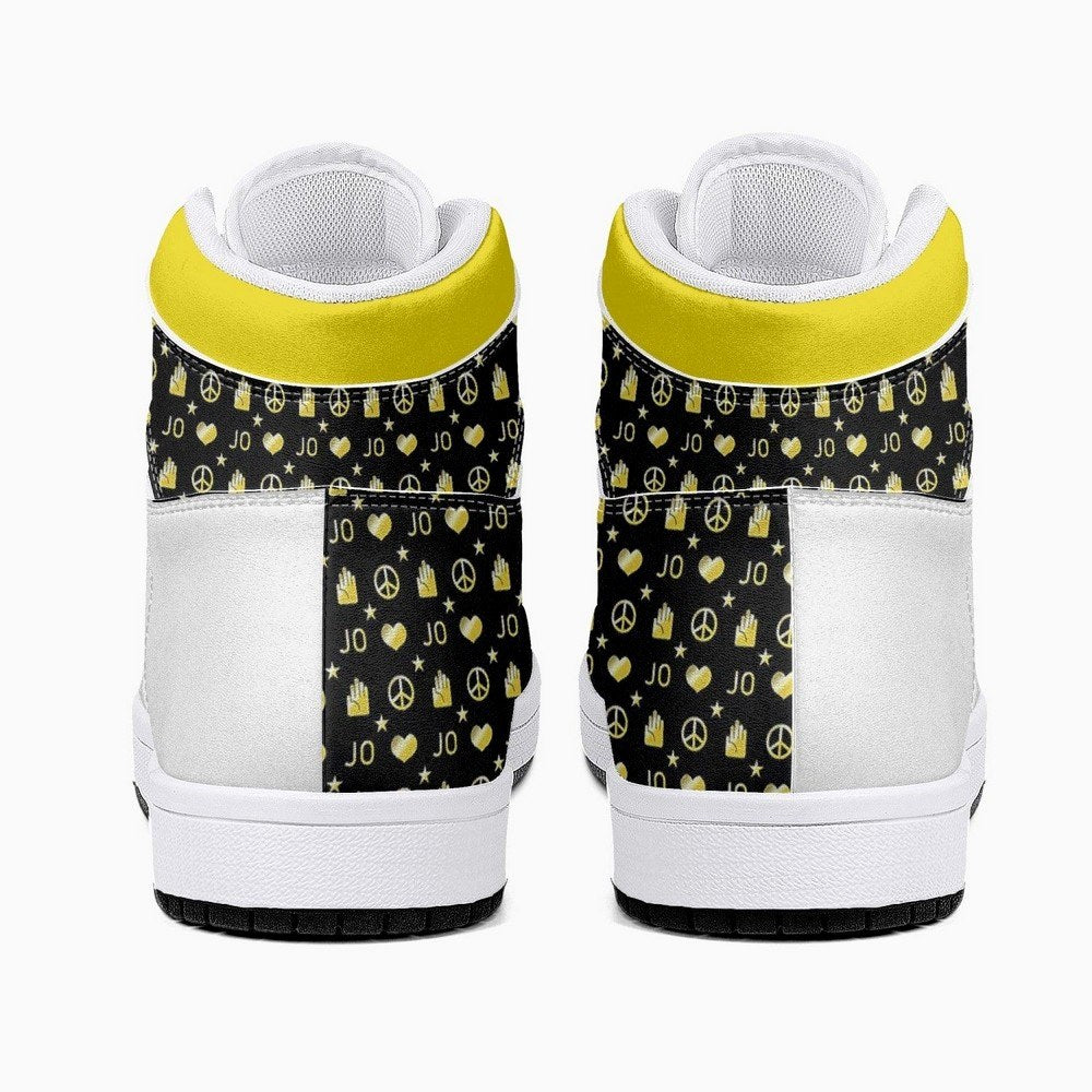 Bizarre Pattern JD1 High Top Shoes