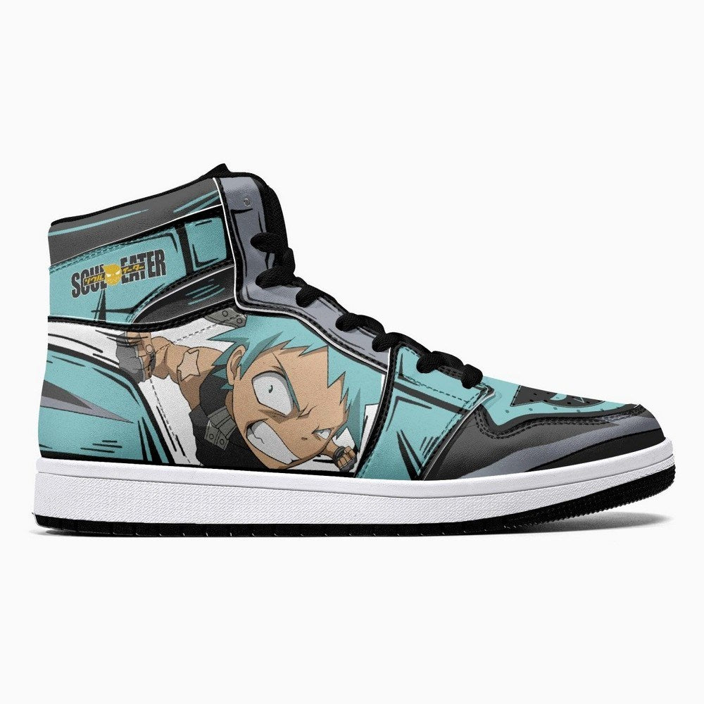 Black Star Soul Eater JD1 High Top Shoes
