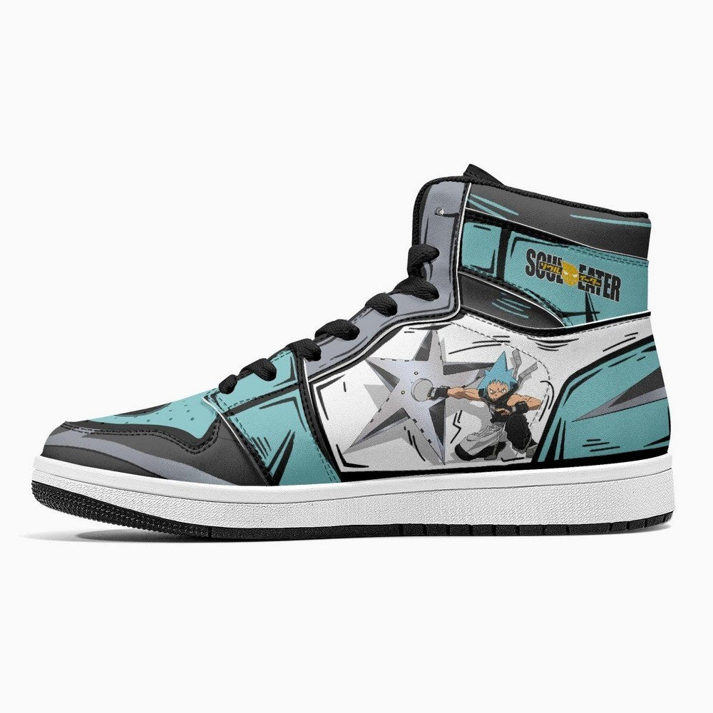 Black Star Soul Eater JD1 High Top Shoes