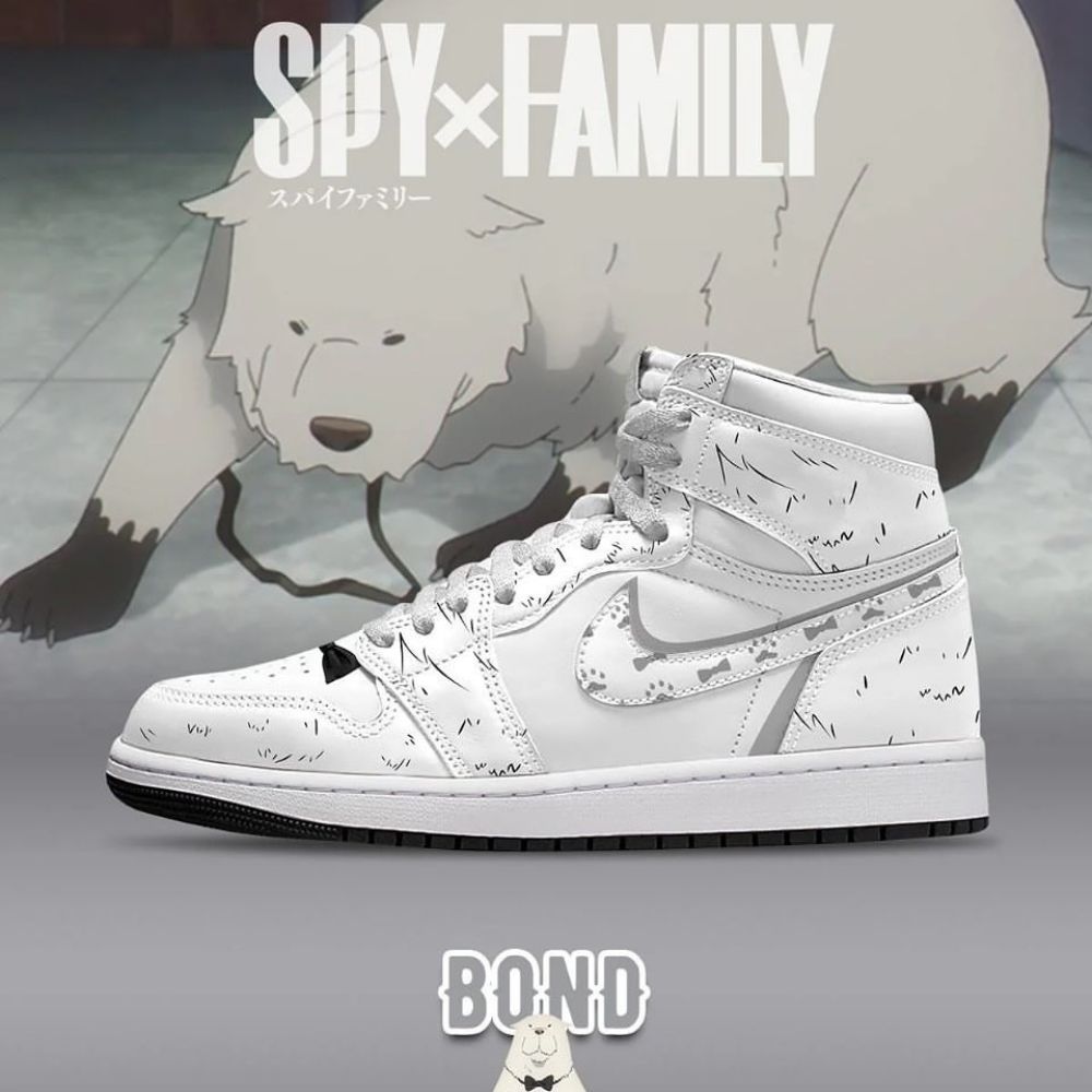 Bond Forger SPY x FAMILY AJ1 High Top Shoes