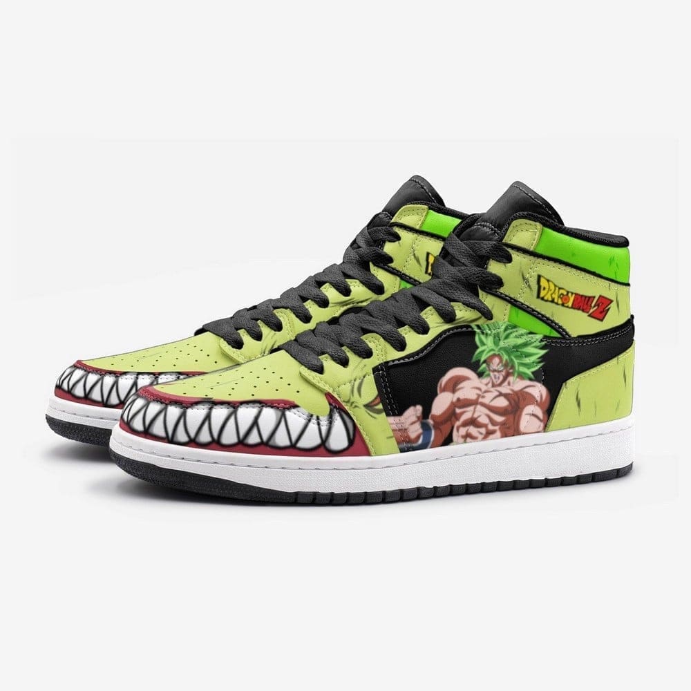 Broly And Ba Dragon Ball Z Air Jordan 1 High Top Shoes