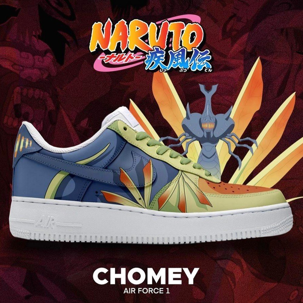 Chomey Naruto AF1 Shoes