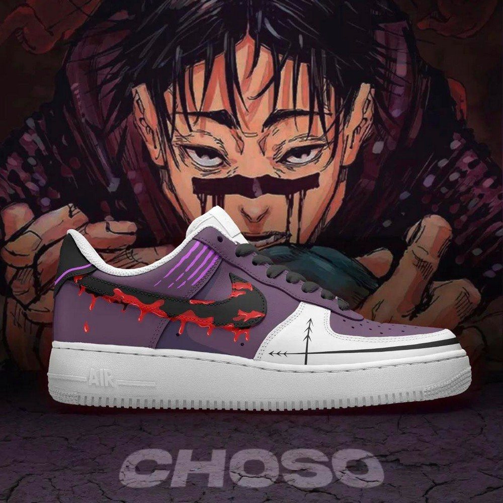 Choso Jujutsu Kaisen AF1 Shoes