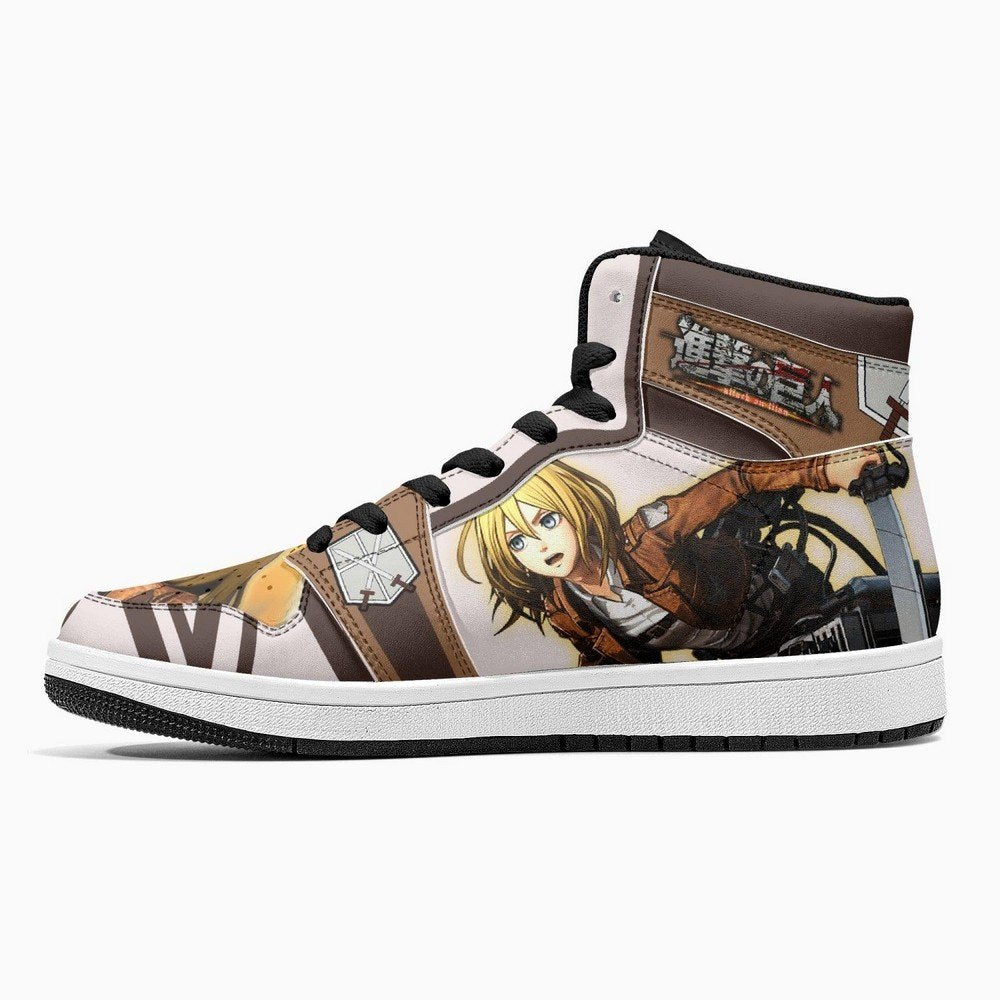 Christa Lenz Training Corps Shingeki No Kyojin JD1 High Top Shoes