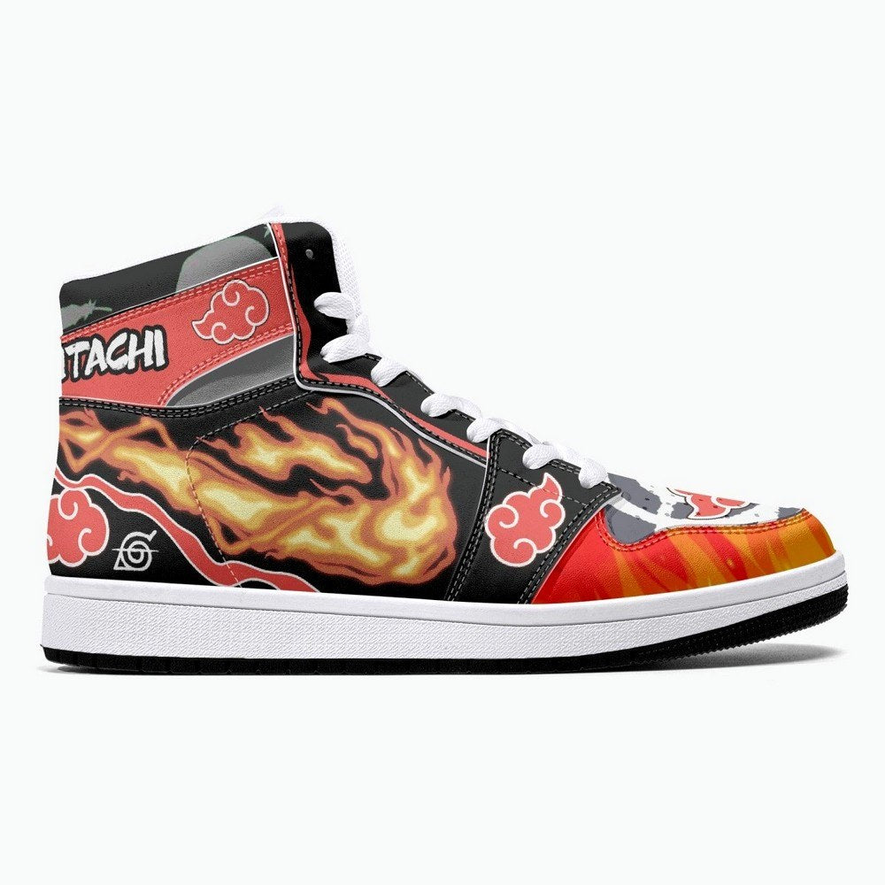 Clan Itachi Red Cloud Ninja Shippuden JD1 High Top Shoes