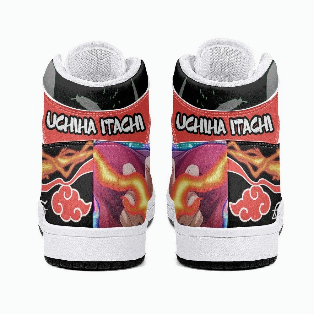 Clan Itachi Red Cloud Ninja Shippuden JD1 High Top Shoes