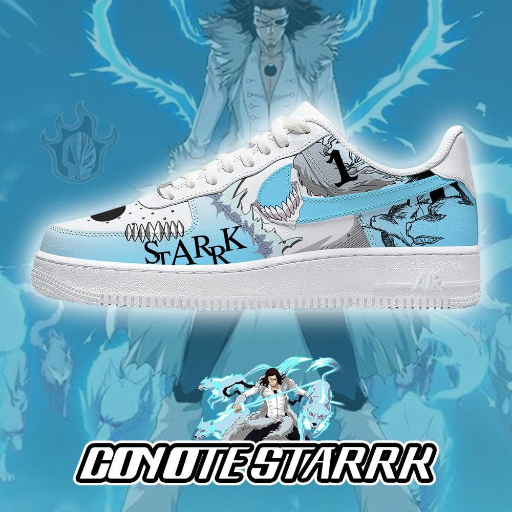 Coyote Starrk Bleach AF1 Shoes