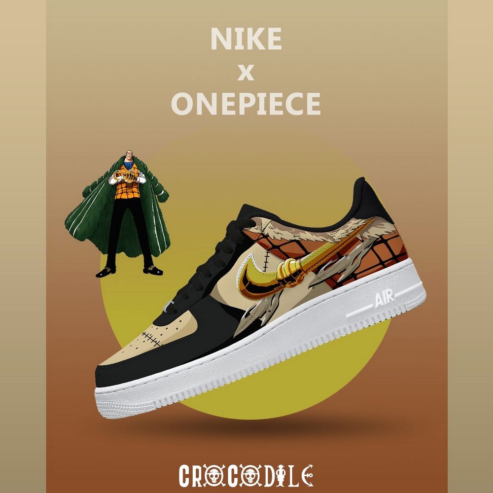 Crocodile One Piece Limited Low Top Shoes