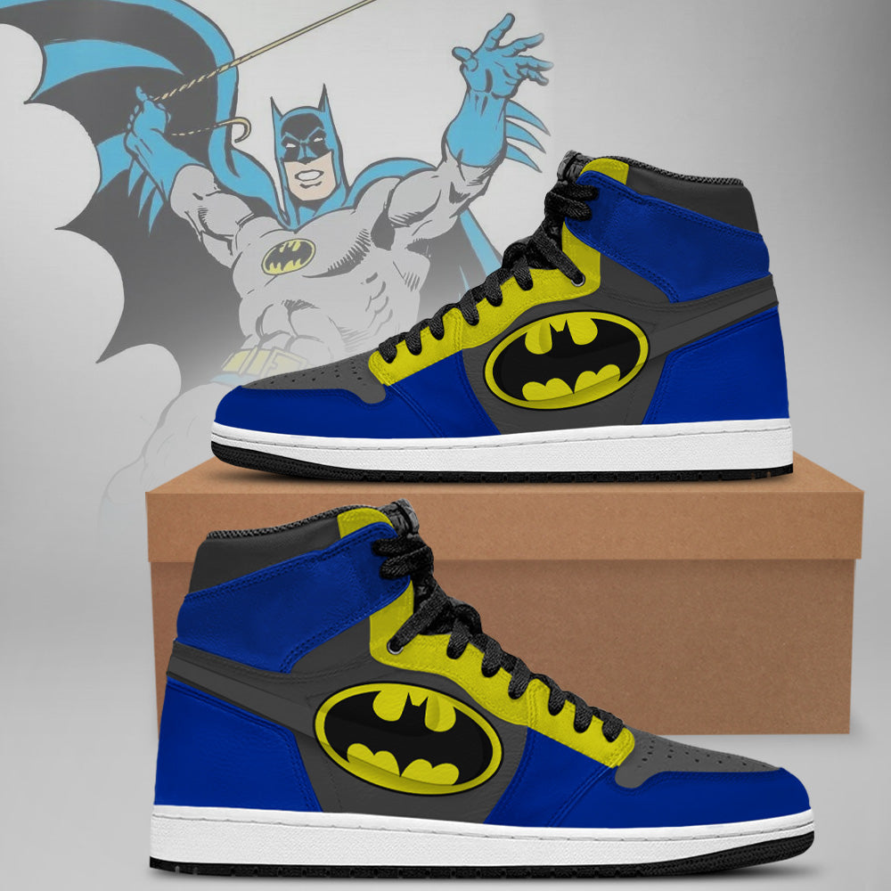 DC Batman AJ1 High Top Shoes Verse 3