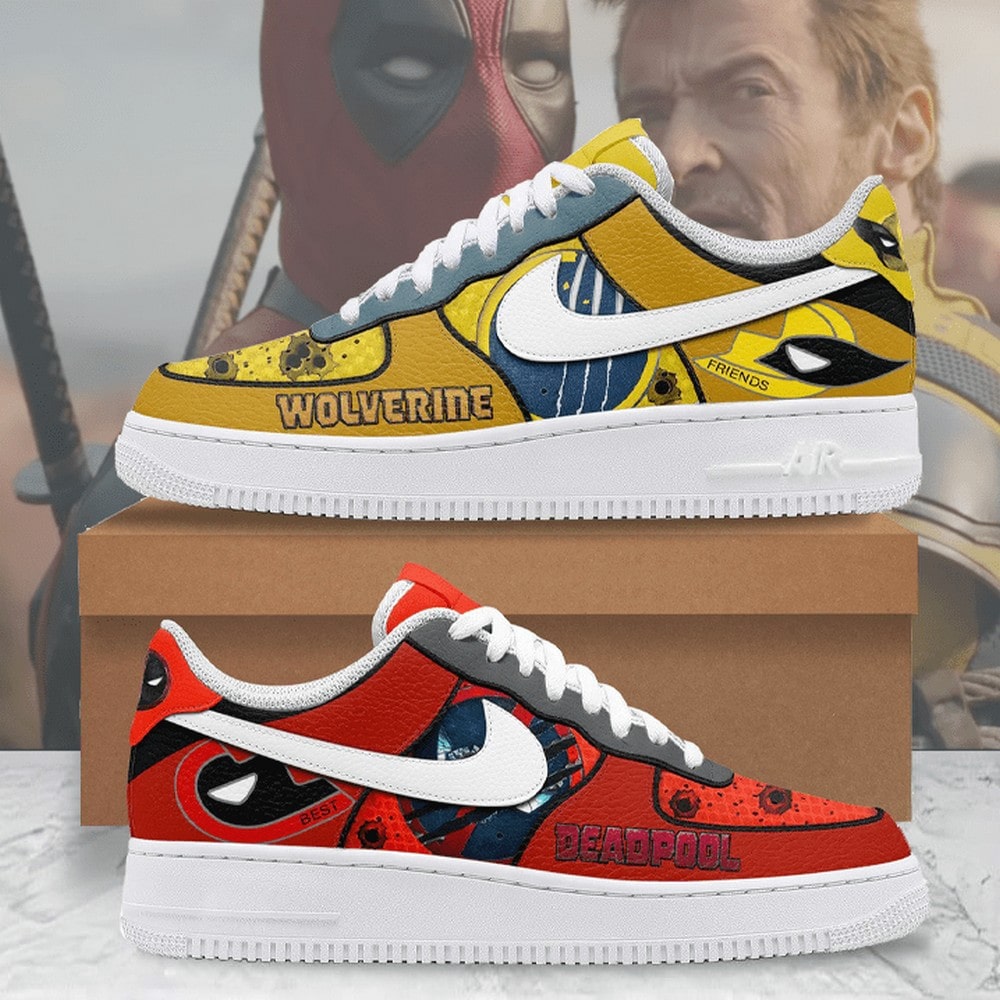 Deadpool Vs Wolverine AF1 Shoes