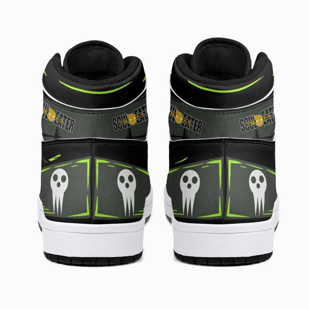 Death The Kid Soul Eater JD1 High Top Shoes